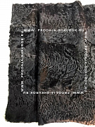 Пластина каракуля шоколад